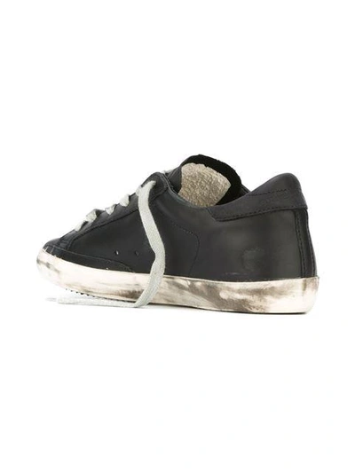 Shop Golden Goose Superstar Sneakers In Black