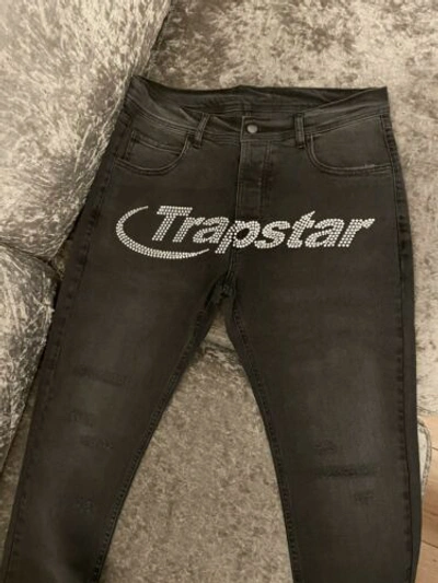 Pre-owned Trapstar Hyperdrive Denim Jeans Size 32 Brand New✓ | ModeSens