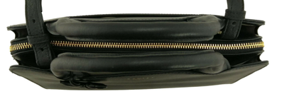 Pre-owned Radley Handbag Leather Black Medium Millbank Multiway Grab Bag Rrp £199