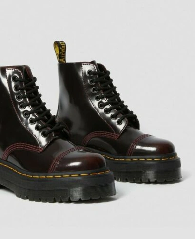 Dr martens cheap arcadia red