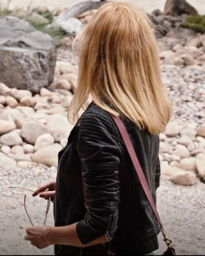 Pre-owned Style Yellowstone Season 4 Beth Dutton Leather Jacket - Black Womens Biker Jacket