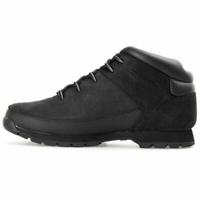 Pre-owned Timberland Mens Euro Sprint Boot (nubuck Black)