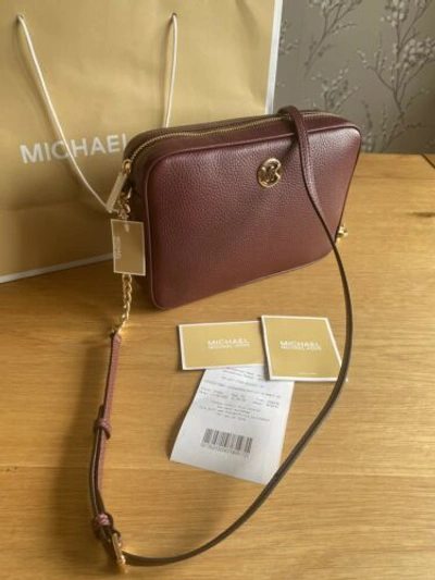 Michael kors store fulton leather