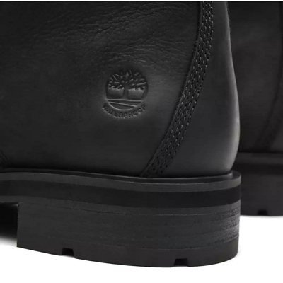 Pre-owned Timberland Windbucks Mens Black Full Grain Leather Waterproof  Chukka Boots | ModeSens