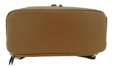 Pre owned Radley Backpack Brown Medium Leather Zip Around Smith Street Bag Rrp 219 ModeSens