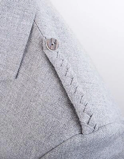 Pre-owned Gaelic Themes Traditional Light Grey Arrochar Tweed Braemar Jacket & 5 Button Waistcoat - Long Fit