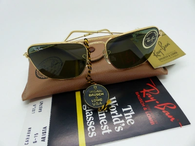 Pre-owned Ray Ban Vintage Authentic B&l L0226 Caravan Arista G-15 