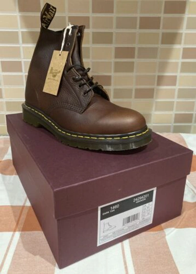 Pre-owned Dr. Martens Dr Martens 1460 Made In England Size 8 Boots Dark Tan  Abandon 24294201 | ModeSens