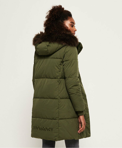 Pre owned Superdry Womens Ladies Cocoon Parka Jacket Coat Rrp