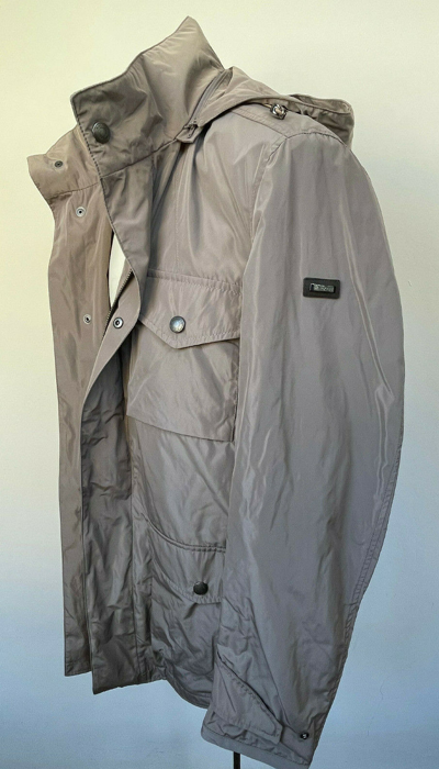 Pre-owned Hackett London Men's Field Jacket / Blazer / Size L / Dark Beige Hackett