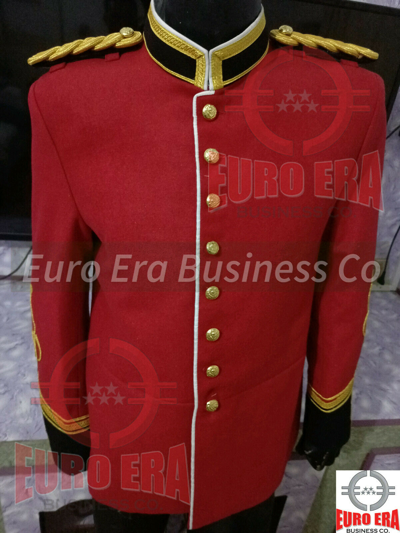 Pre-owned Euro British Empire 1879 Anglo Zulu War Officers Tunic Circa Jacket & Epaulette