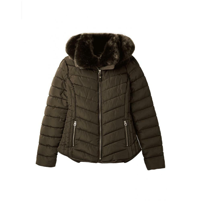 Joules gosway chevron discount padded jacket black