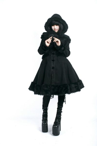 Pre-owned Punk Rave Punk-rave Ly-045 Gothic Lolita Doll Fur