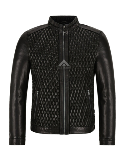 Pre-owned Smart Range Leather Premium Mens Leather Jacket Black ...