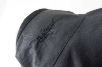 Pre-owned Barbour Black Jacket Uk 8 Rrp £199 Retail Utility Bnwts Lightweight Wax