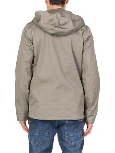 Pre-owned Elvine Rrp 260  Mens Cornell Parka 183012 Sage Grey Xl