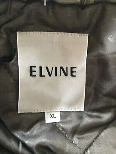 Pre-owned Elvine Rrp 260  Mens Cornell Parka 183012 Sage Grey Xl
