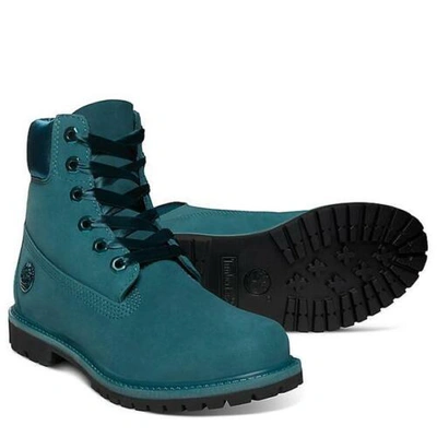 Premium Waterproof Blue Velvet Timberlands Pre-owned Timberland