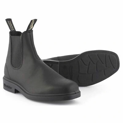 Pre-owned Blundstone Dress 063 Chelsea Boot Mens Ladies Black Leather Boots