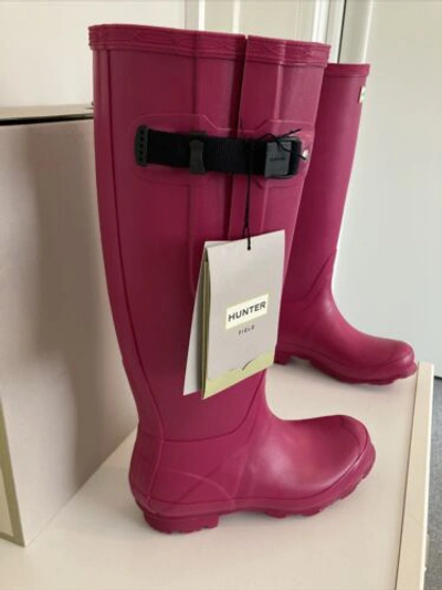 Hunter norris field shop side adjustable rain boot