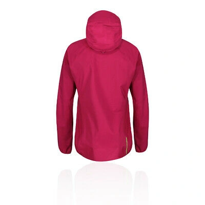 Pre-owned Inov-8 Inov8 Womens Stormshell Full Zip Running Jacket Top Pink Sports Hooded