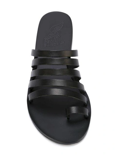 Shop Ancient Greek Sandals Black