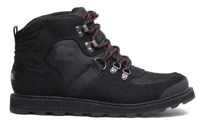 Pre-owned Sorel Madison Sport Hiker Mens Nubuck Hiking Boots In Black Size Uk 7 - 12