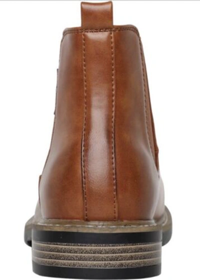 Pre-owned Ben Sherman Rrp: £120. & Tags,  Mens Tribute Chelsea Boots Tan. Size Uk 7