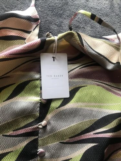 Pre-owned Ted Baker Warrenn Cami Dress Size Uk 10 Brand With Tags Rrp£175