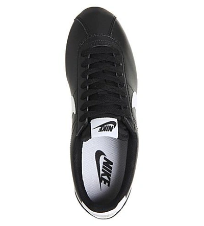 Shop Nike Classic Cortez Og Trainers In Black Grey White