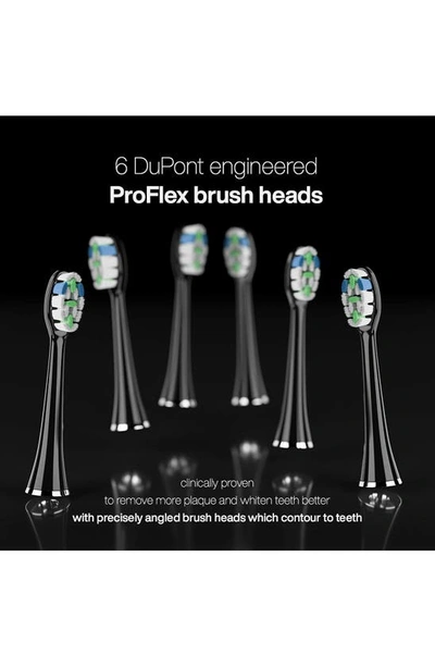 Aquasonic Black Series Pro Ultrasonic Whitening Toothbrush In Black