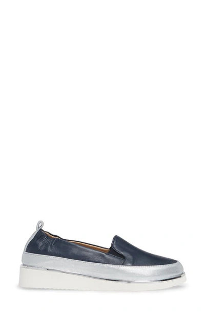 Ron White Nelleca Slip-on Sneaker In Navy/silve