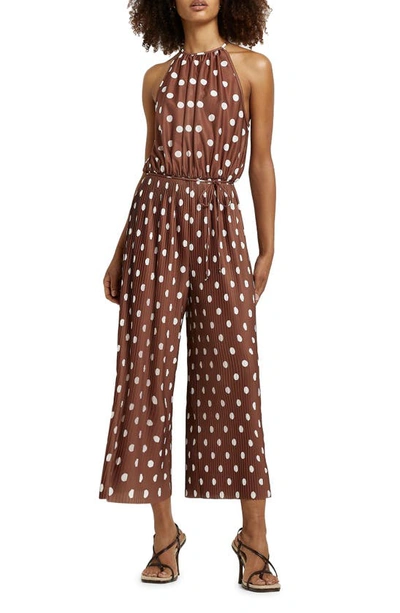 Polka dot cheap jumpsuit river island