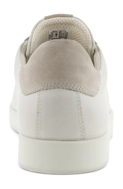 Shop Ecco Street Lite Retro Sneaker In White/ Gravel