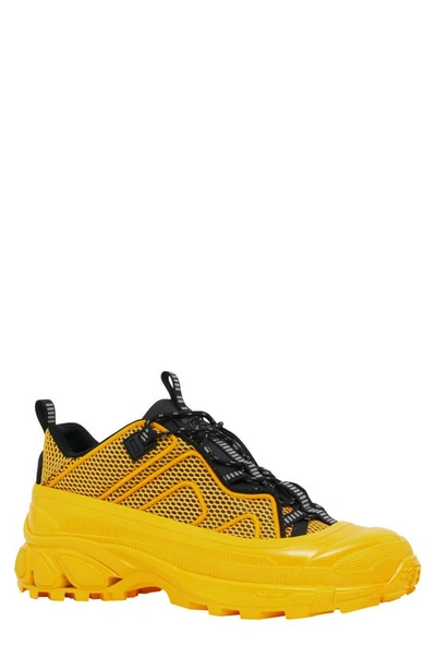 Burberry Yellow Madelina Sneakers | ModeSens