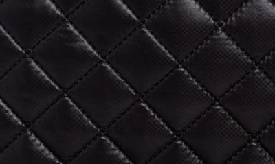 Mz Wallace Metro Deluxe Quilted Nylon Backpack In Black Oxford