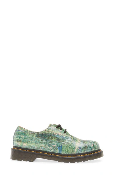 Dr. Martens Green The National Gallery Edition Monet 1461 Oxfords | ModeSens