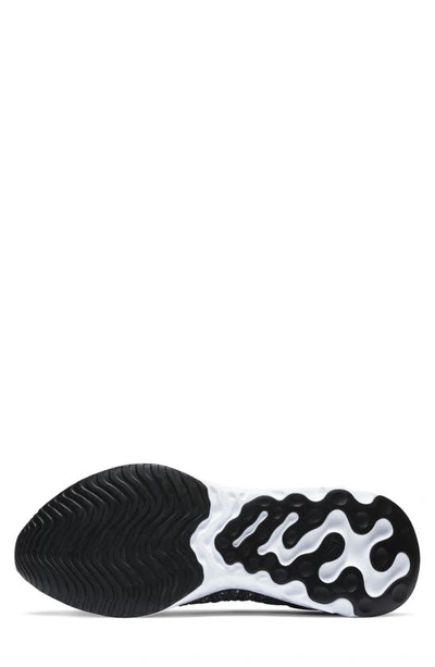 Nike React Phantom Run Flyknit 2 Sneakers From Finish Line In Black/ White/ White