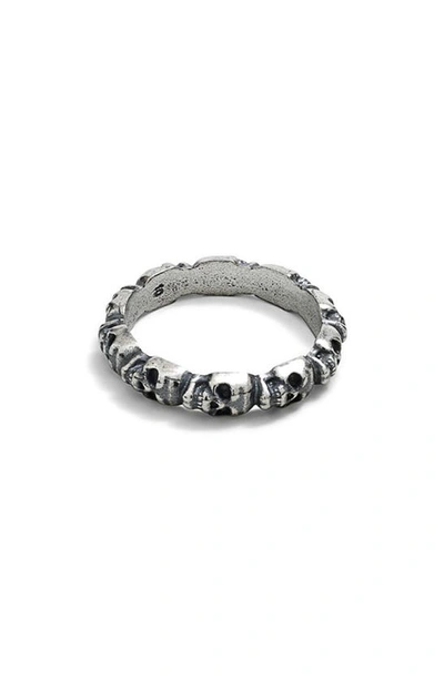 Shop Degs & Sal Sterling Silver Mini Skull Head Ring