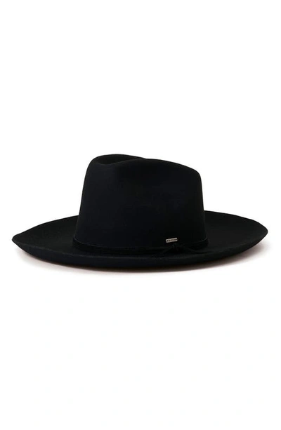 Shop Brixton Sedona Reserve Cowboy Hat In Black