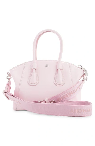 Buy Givenchy Mini Antigona Sport Bag In Leather - Blossom Pink At