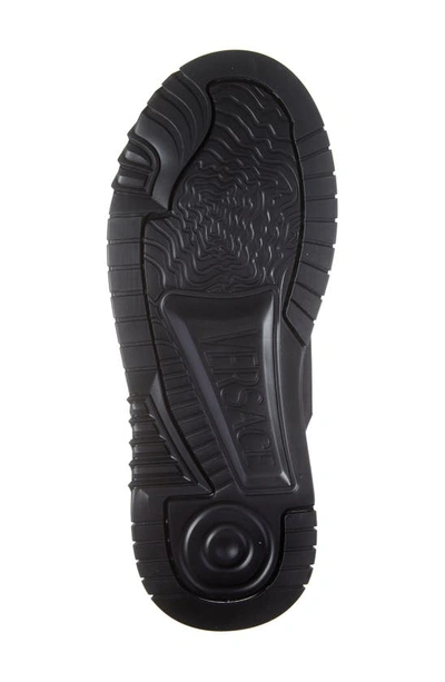 Shop Versace Odissea Sneaker In Black