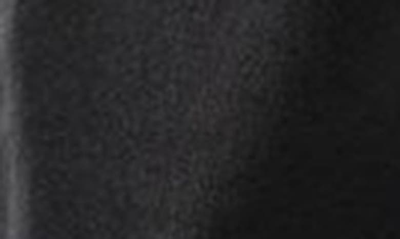 Edikted Luna Faux Leather Flare Leg Pants In Black