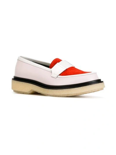 Shop Adieu Tricoloured Loafers