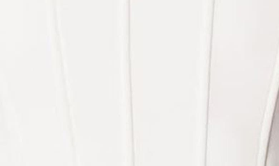 Edikted Isla Corset Crop Top In White
