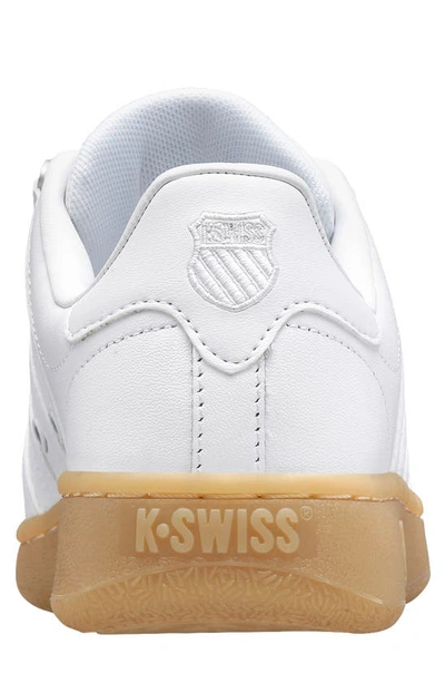 Shop K-swiss Classic Vn Sneaker In White/white/gum