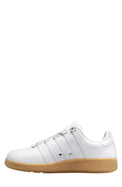 Shop K-swiss Classic Vn Sneaker In White/white/gum