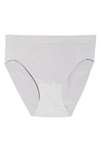 Shop Wacoal B Smooth High Cut Briefs In Silver Sco