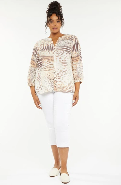 Shop Nydj Blouse In Wild Thing