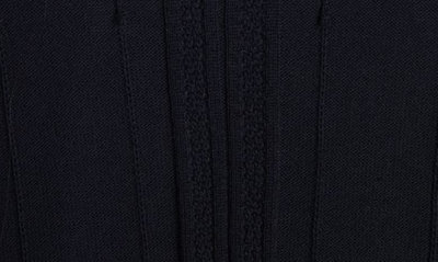Shop Thom Browne Cricket Stripe Oversize Cotton Cardigan In Navy